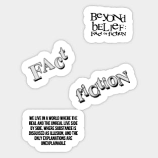 Beyond Belief Sticker